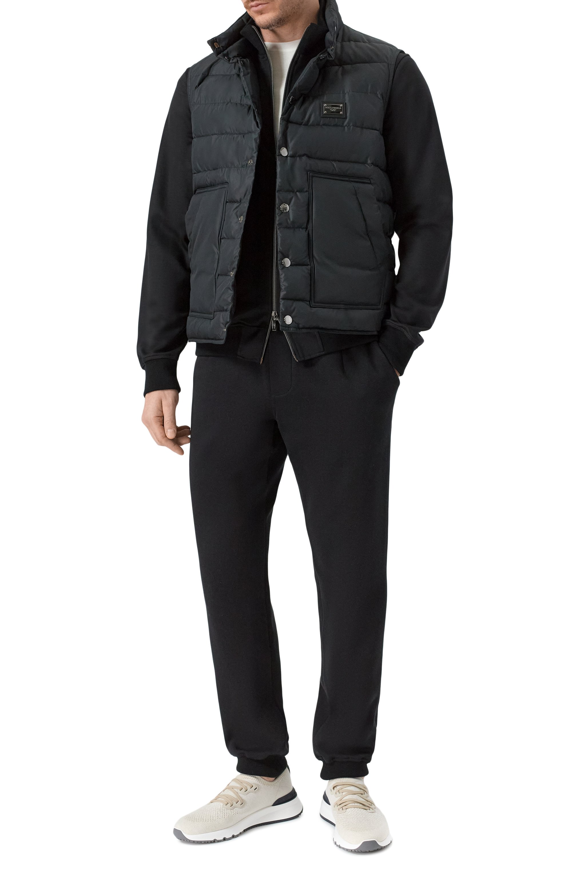 Текстильные кроссовки BRUNELLO CUCINELLI, арт. MZUKIS0250, фото 2