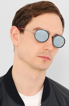 Женские солнцезащитные очки RAY-BAN красного цвета, арт. 3847M-F03130 | Фото 3 (Кросс-КТ: С/з-унисекс; Региональные ограничения белый список (Axapta Mercury): Не проставлено, RU; Нос: Не проставлено; Тип очков: С/з; Очки форма: Овальные; Оптика Гендер: оптика-унисекс)