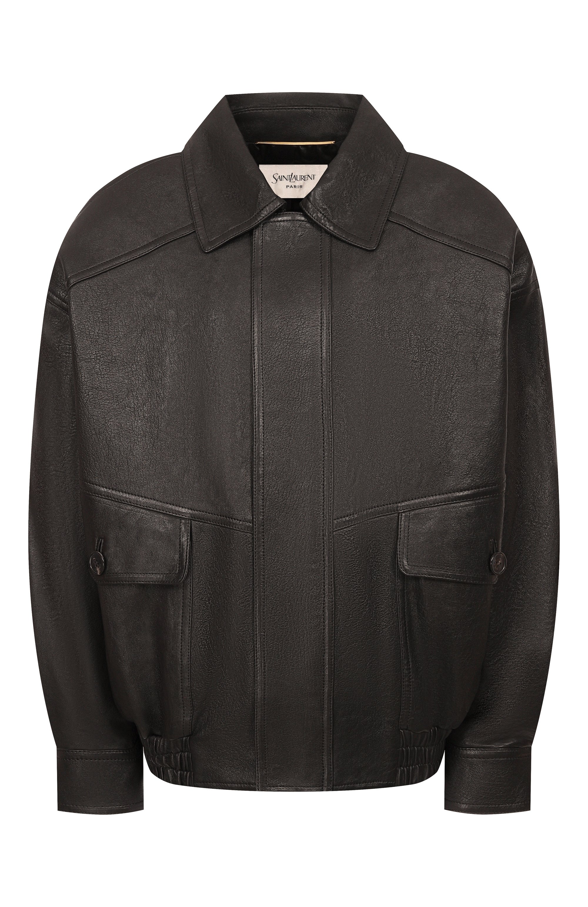 Кожаный бом бер SAINT LAURENT, арт. 842948/YCNF2, фото 1