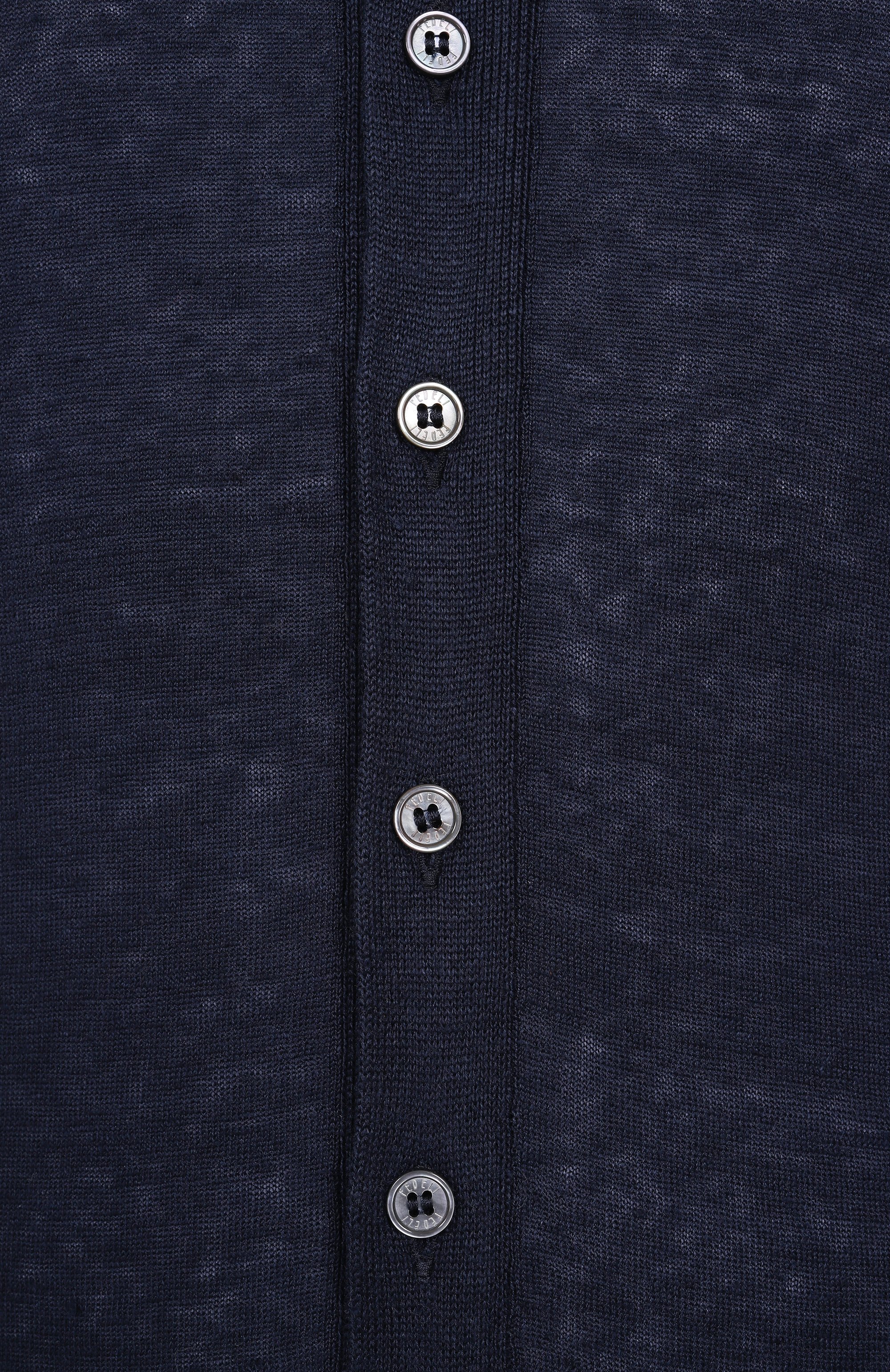 Рубашка изо льна и кашемира FEDELI, арт. 8UE05802, фото 6