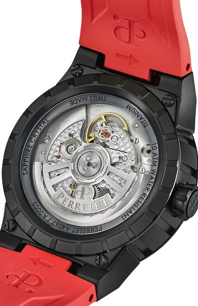 Часы turbine titanium red PERRELET, арт. A4067/4, фото 4