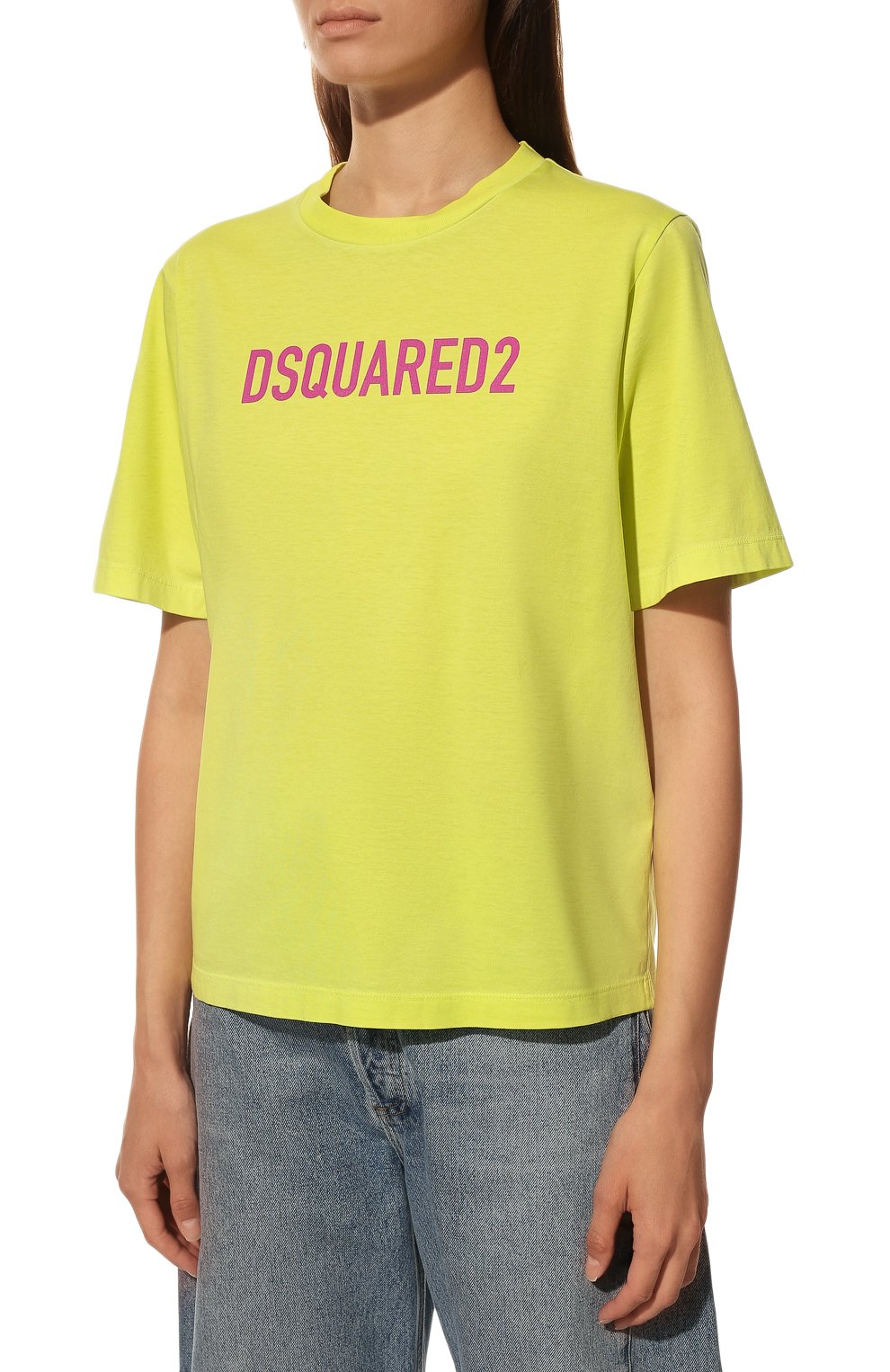 Хлопковая футболка DSQUARED2, арт. S75GD0283/S22427, фото 3
