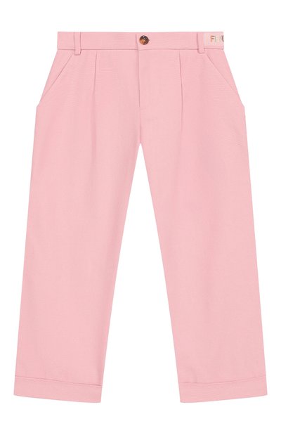Хлопковые брюки FENDI, арт. JFF414/AY8N/3A-6A