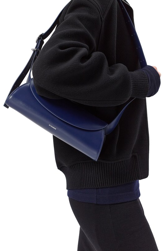 Сумка Cannolo small Jil Sander J07WD0023-P5355 Синий  J07WD0023-P5355 Фото 2