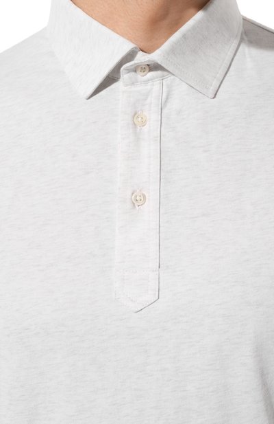 Хлопковое поло BRUNELLO CUCINELLI, арт. M0B133936, фото 5