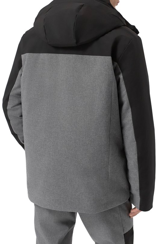 Пуховик MC2 Saint Barth GST0002-00036I/GREATSC0TT FLANNEL Серый  GST0002-00036I/GREATSC0TT FLANNEL Фото 4