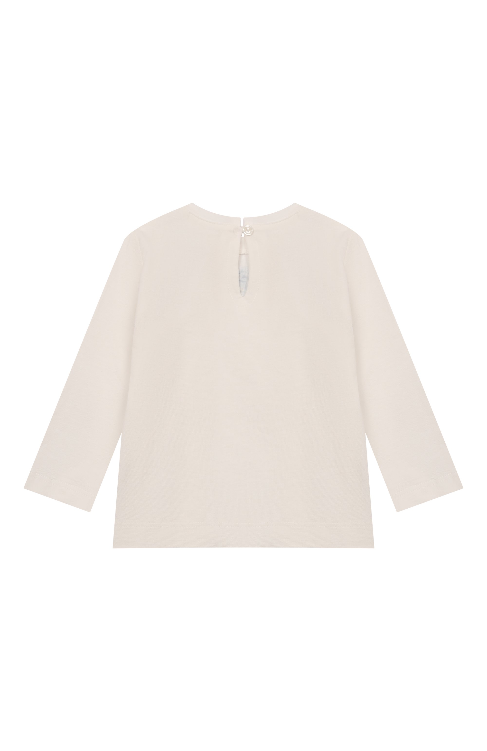 Хлопковый лонгслив MONNALISA, арт. 31F623, фото 2