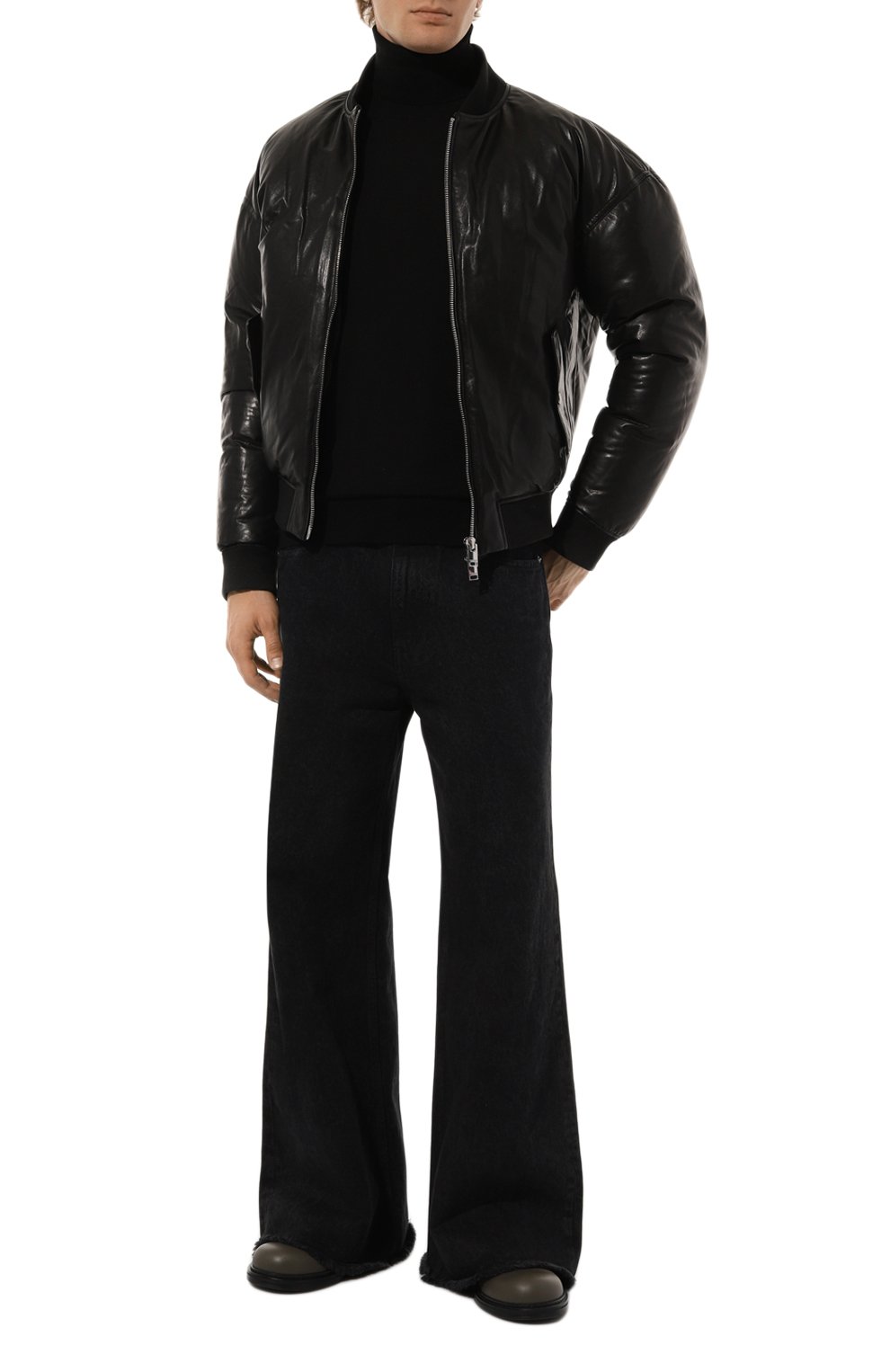 Кожаный бомбер JACOB LEE, арт. MLJ069AW24GB, фото 2