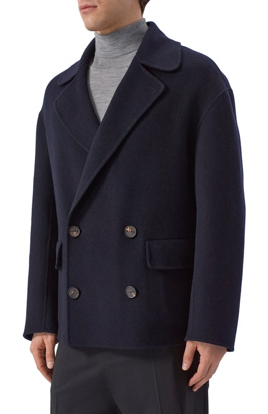 Шерстяное пальто Hevo GALESAN0D/I700 Синий  GALESAN0D/I700 Фото 3