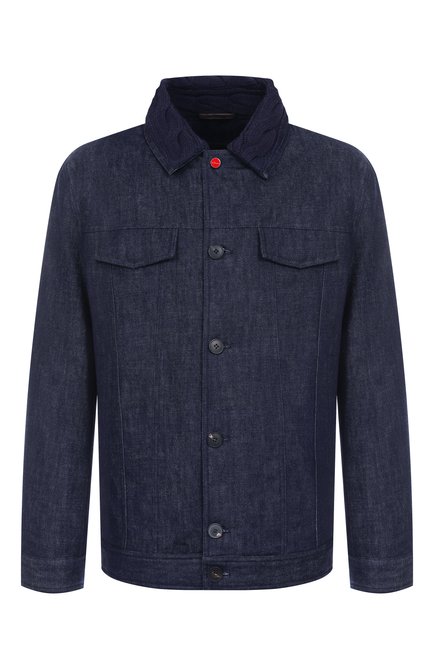 Мужская джинсовая куртка-рубашка KITON, арт. UW2222V0438H03