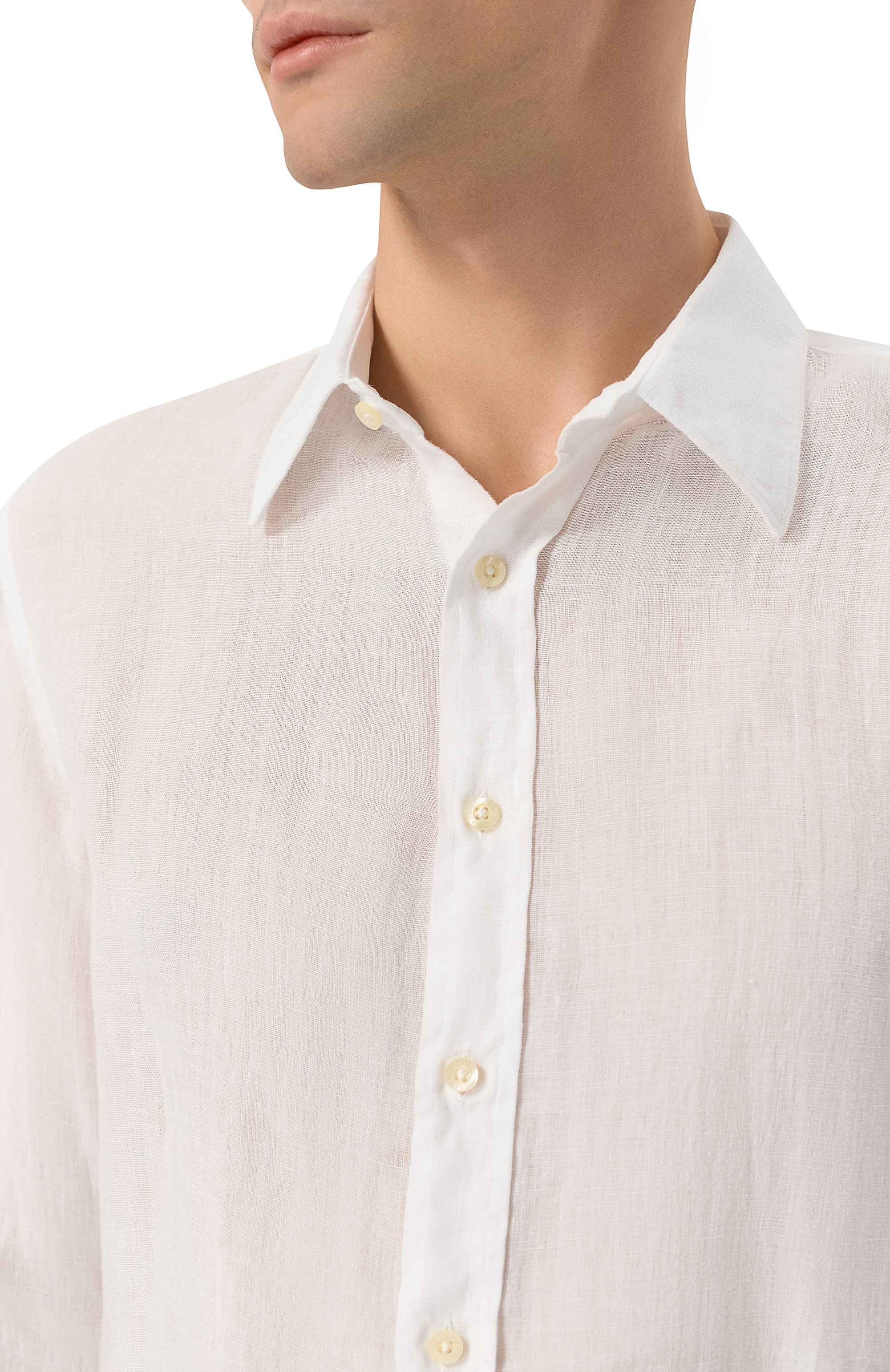 Льняная рубашка 120% LINO, арт. 32ALIM19RS/0115/000, фото 5