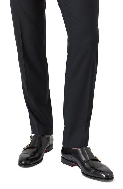 Кожаные монки adrian SANTONI, арт. MCAG19027JJ6BNTG, фо�то 3