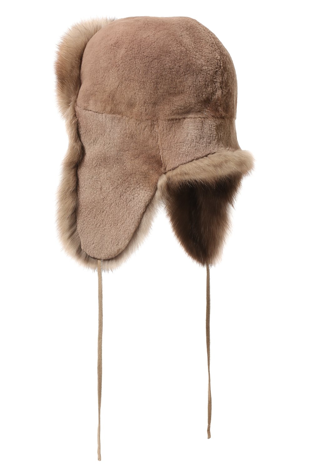 Меховая шапка-ушанка из норки и соболя VICTORIA KUSENKOVA, арт. 321913694241, фото 2