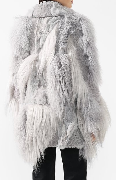 Меховое пальто из овчины DROME, арт. DPD5519P/D1348, фото 4