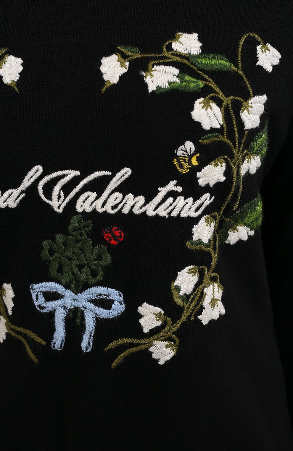 Пуловер из шерсти и вискозы REDVALENTINO, арт. VR3KC06B/5N8, фото 5