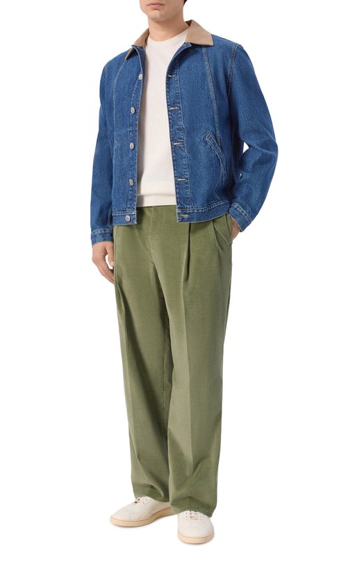 Вельветовые брюки MVST M26.2PM.T040/F156 V1568-C0RDUR0Y Зелёный  M26.2PM.T040/F156 V1568-C0RDUR0Y Фото 2