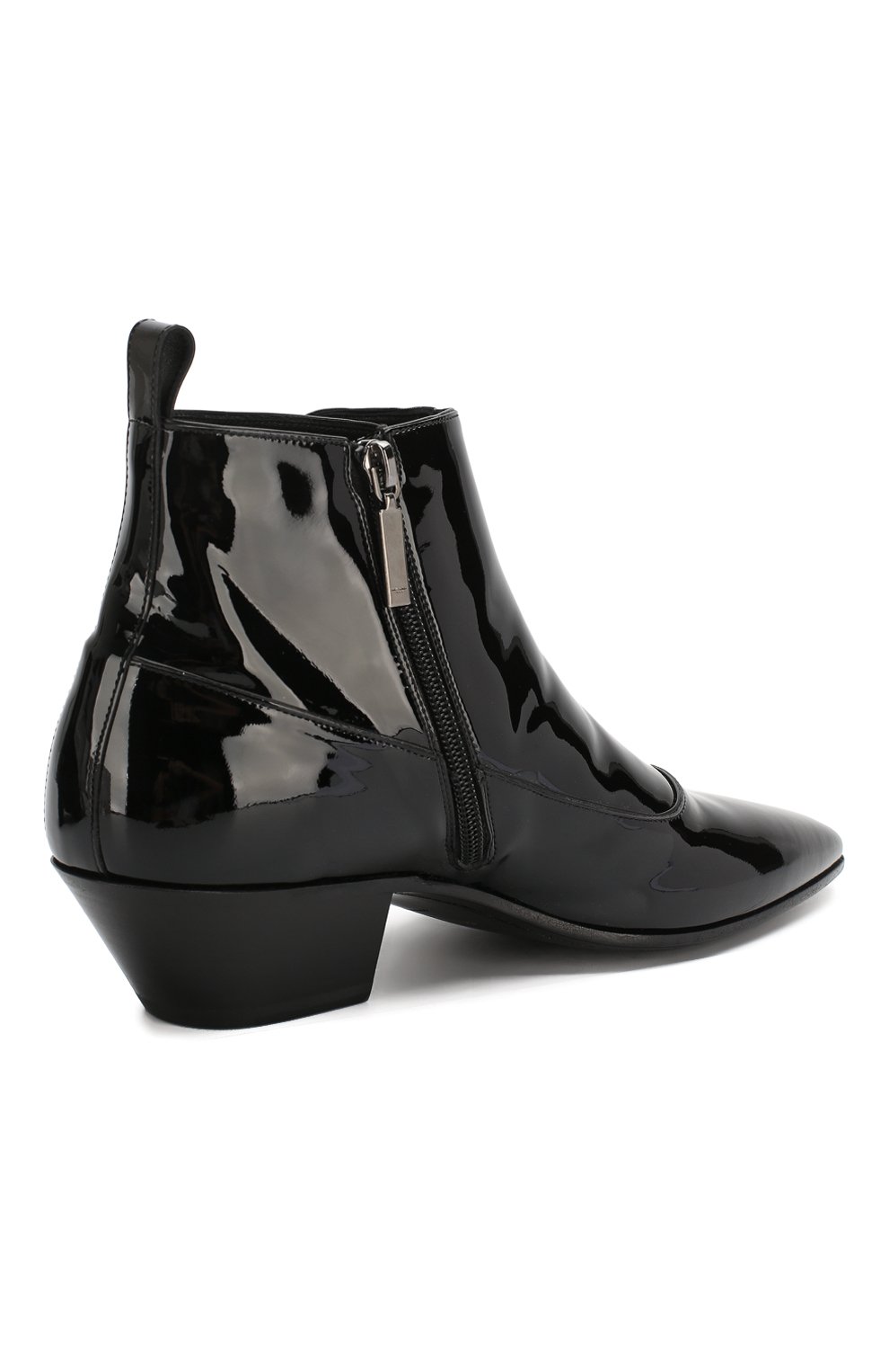 Кожаные казаки belle SAINT LAURENT, арт. 601817/1LA00, фото 4