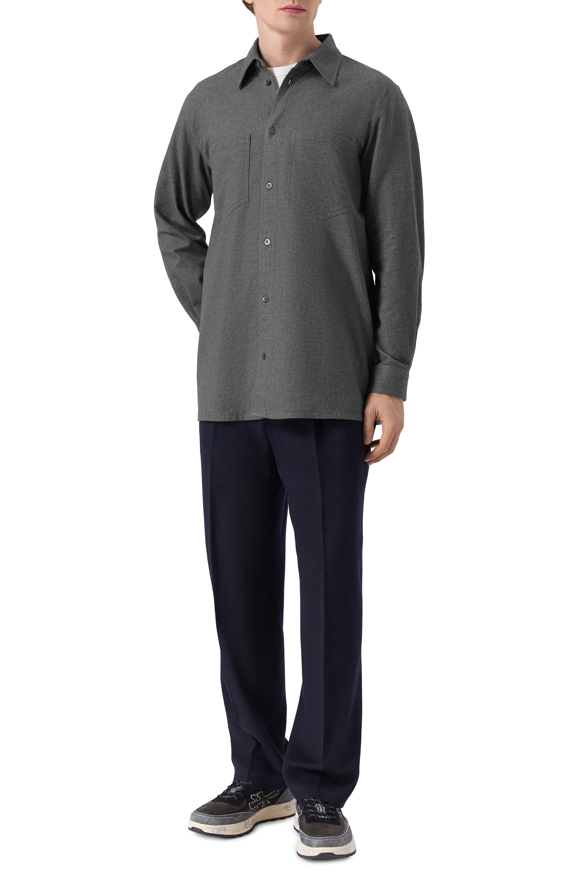 Хлопковая рубашка EMPORIO ARMANI, арт. EM001604/TE16011, фото 2