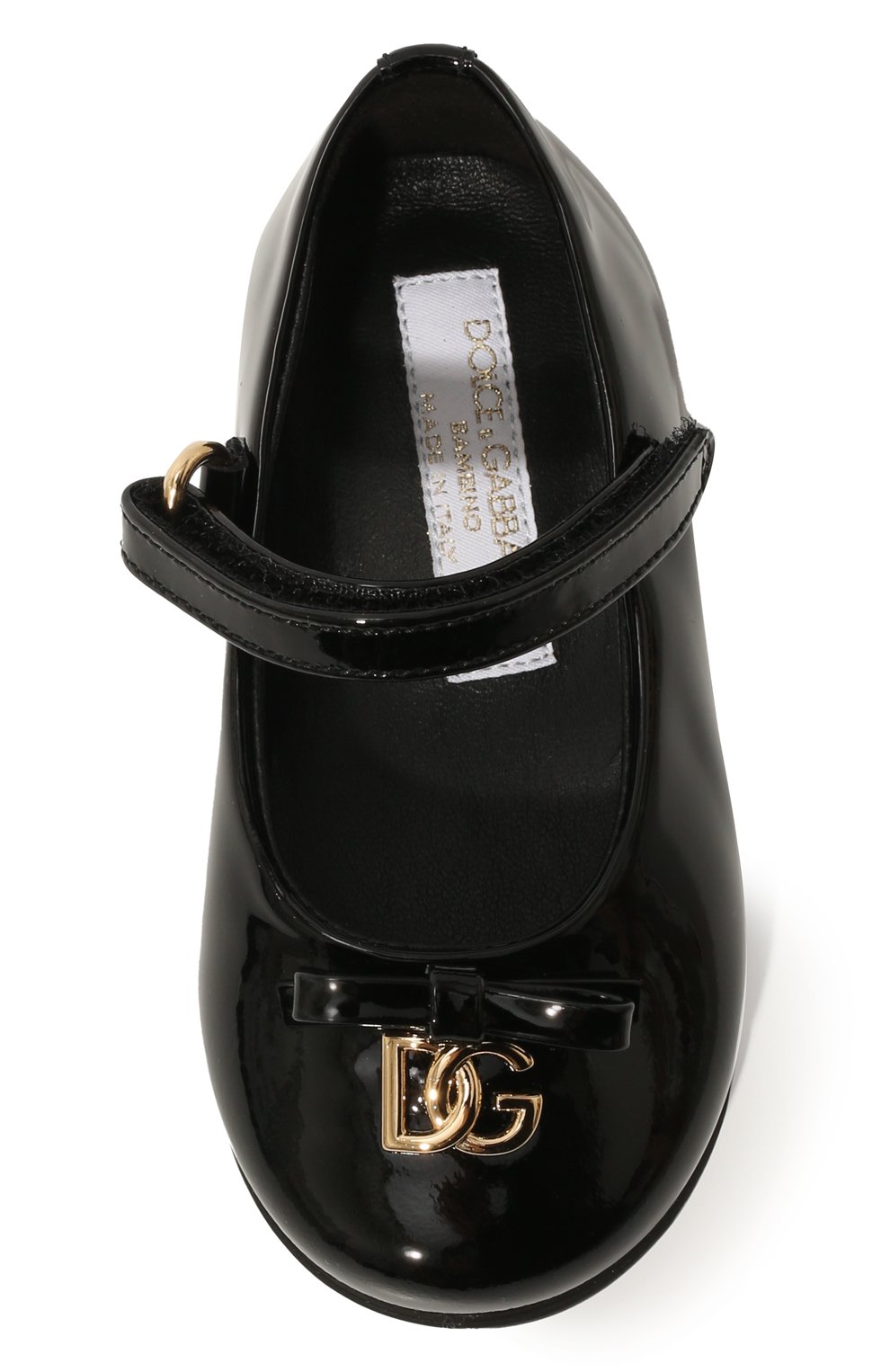 Кожаные балетки DOLCE & GABBANA, арт. D20081/A1328, фото 4