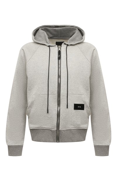 Хлопковая толстовка RTA, арт. MS22-A786-7288LTGRY, фото 1