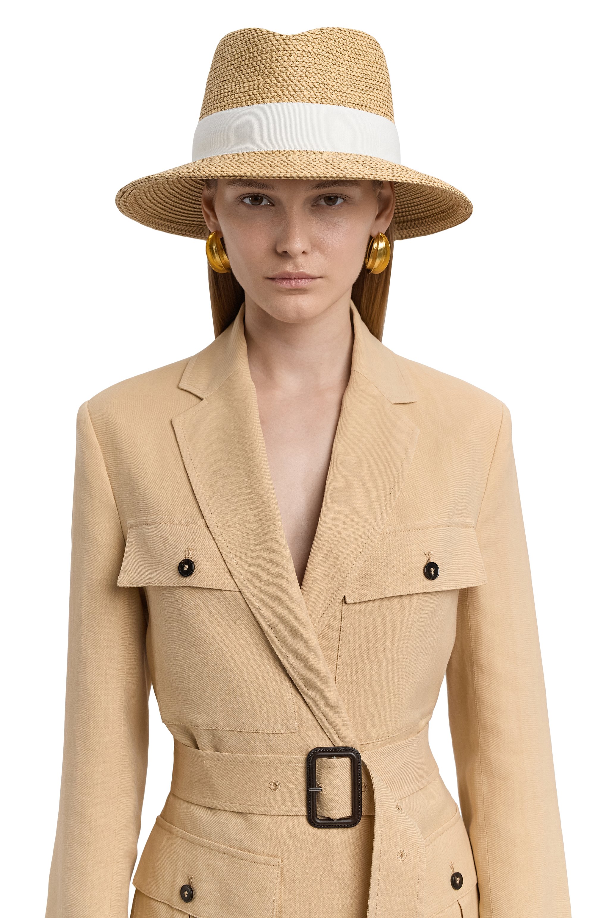 Шляпа ERIC JAVITS, арт. 13582/PEANUT/WHITE, фото 2