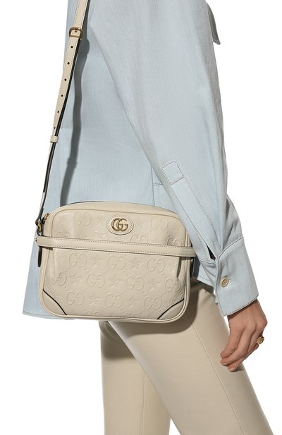 Сумка gg up GUCCI кремового цвета по цене 316800 руб., арт. 675776/UF2AG, фото 2 Сумка gg up GUCCI, арт. 675776/UF2AG, фото 2