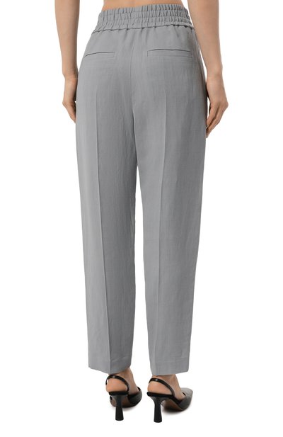 Брюки из вискозы и льна BRUNELLO CUCINELLI, арт. MH126B1071, фото 4