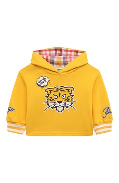 Kenzo hoodie yellow hotsell