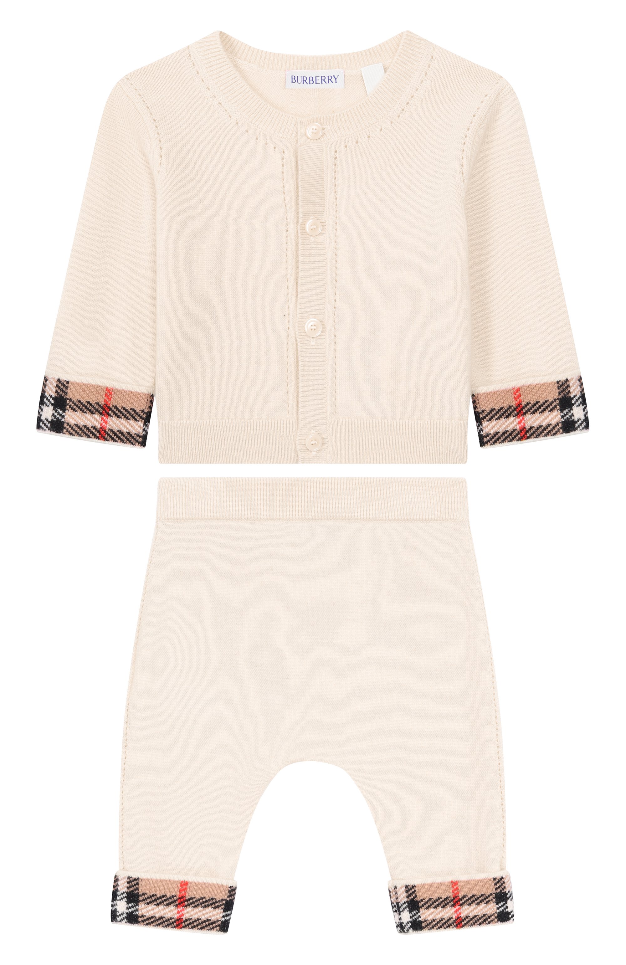 Комплект из кардигана и брюк BURBERRY, арт. 8119559, фото 1