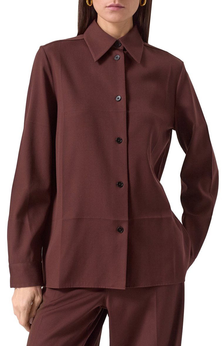 Шерстяная рубашка JIL SANDER, арт. J04DL0004-J40003, фото 1