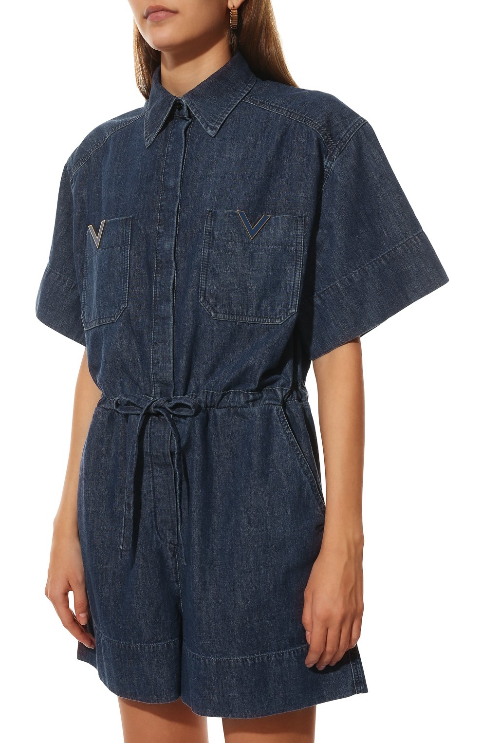 Джинсовый комбинезон VALENTINO, арт. XB3DH00D433, фото 3