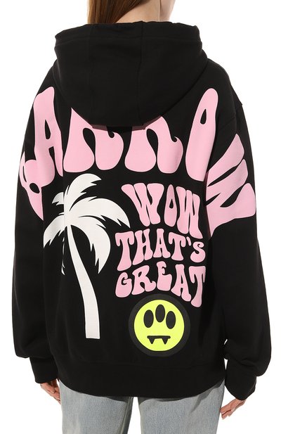 Хлопковое худи BARROW, арт. 034090, фото 4