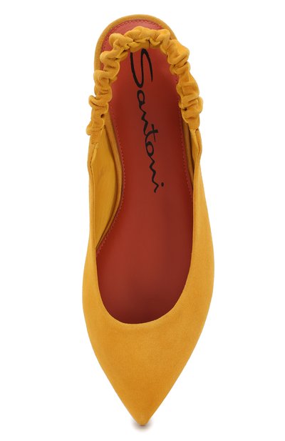 Замшевые балетки SANTONI, арт. WAWN57783HA2RMGDL68, фото 5