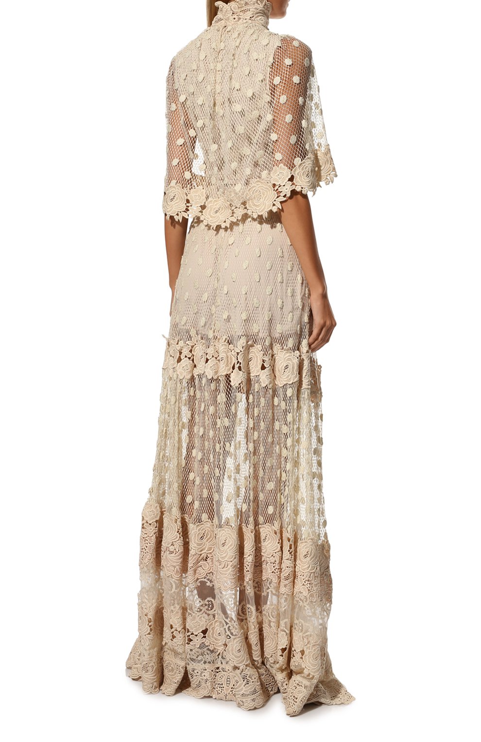 Платье ELIE SAAB кремового цвета по цене 1130000 руб., арт. 8119, фото 4 Платье ELIE SAAB, арт. 8119, фото 4