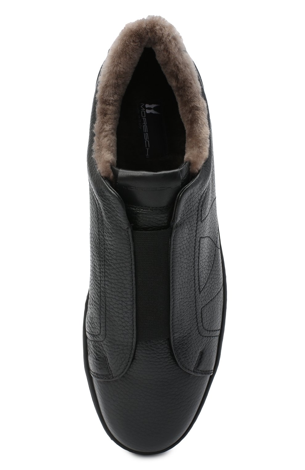 Кожаные кеды MORESCHI, арт. 42838/CQ/ADRIA/F.M0NT0NE, фото 5