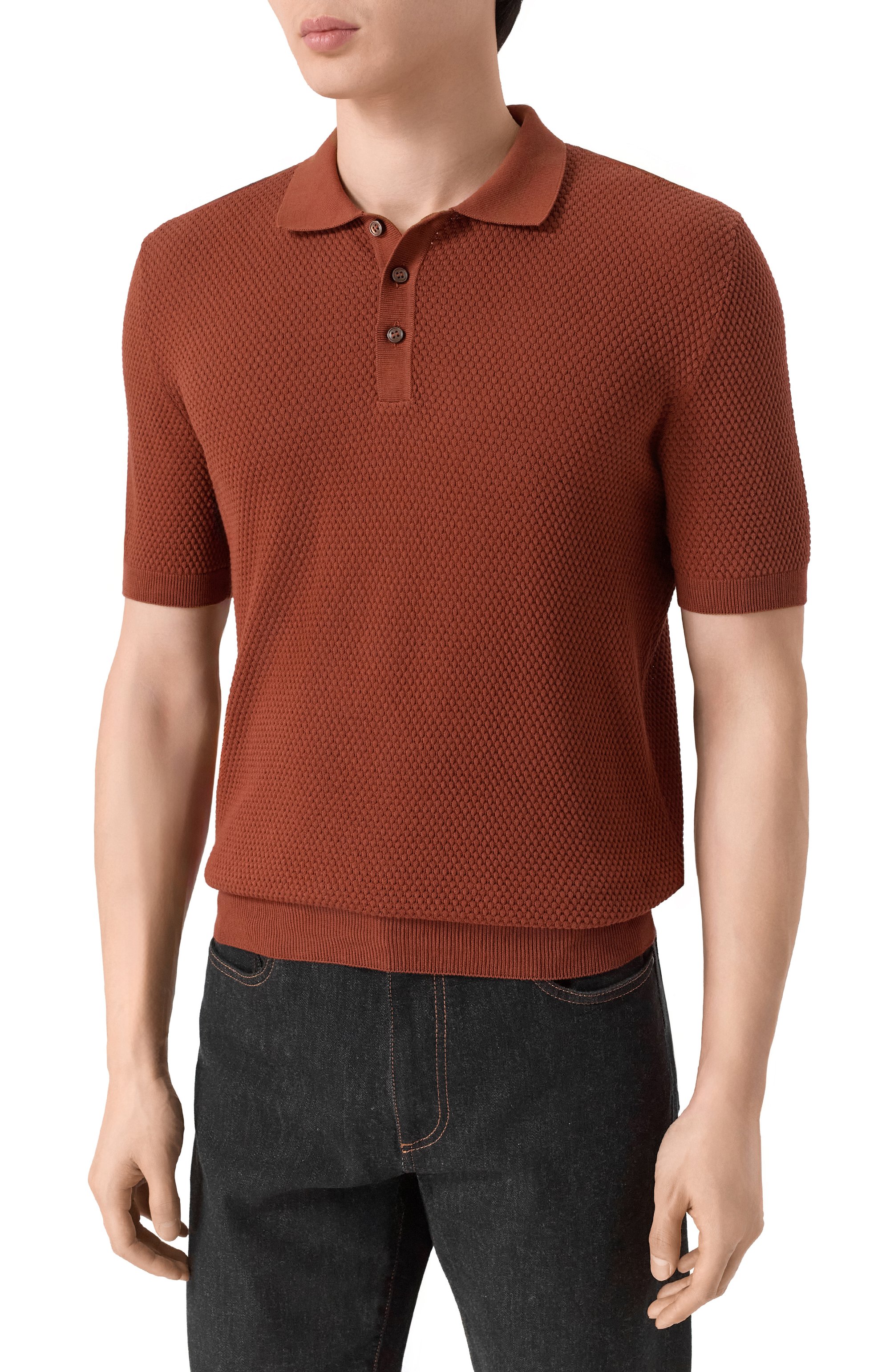 Хлопковое поло GRAN SASSO, арт. 57113/20620, фото 3