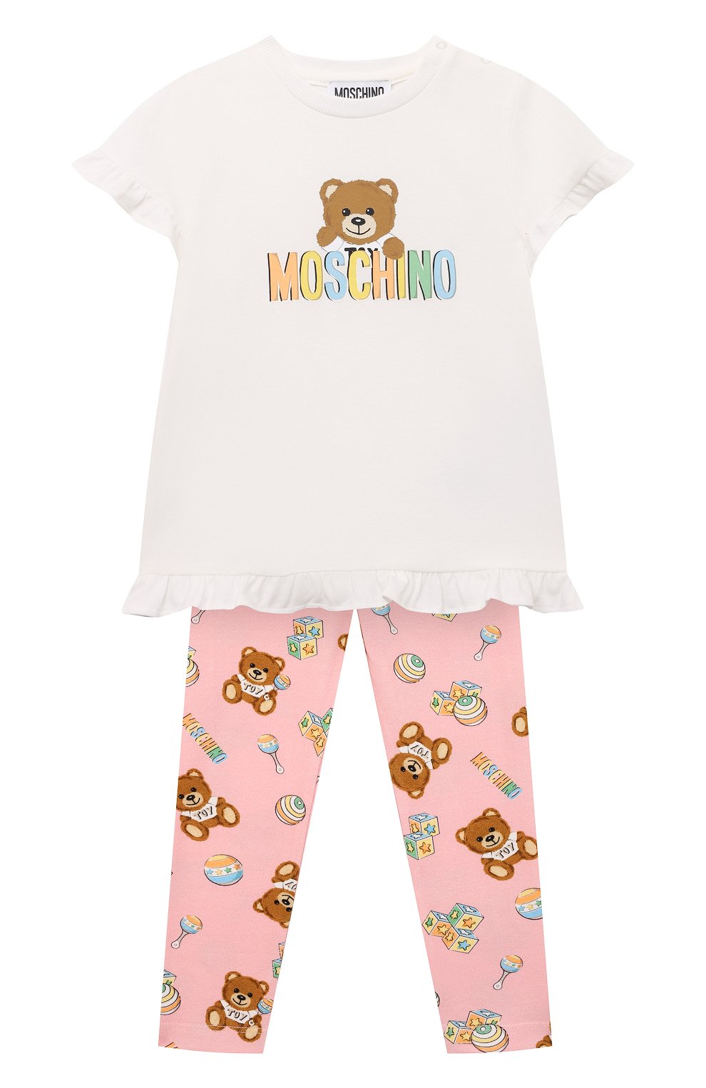 Комплект из футболки и брюк MOSCHINO, арт. MDG00U/LBA00, фото 1