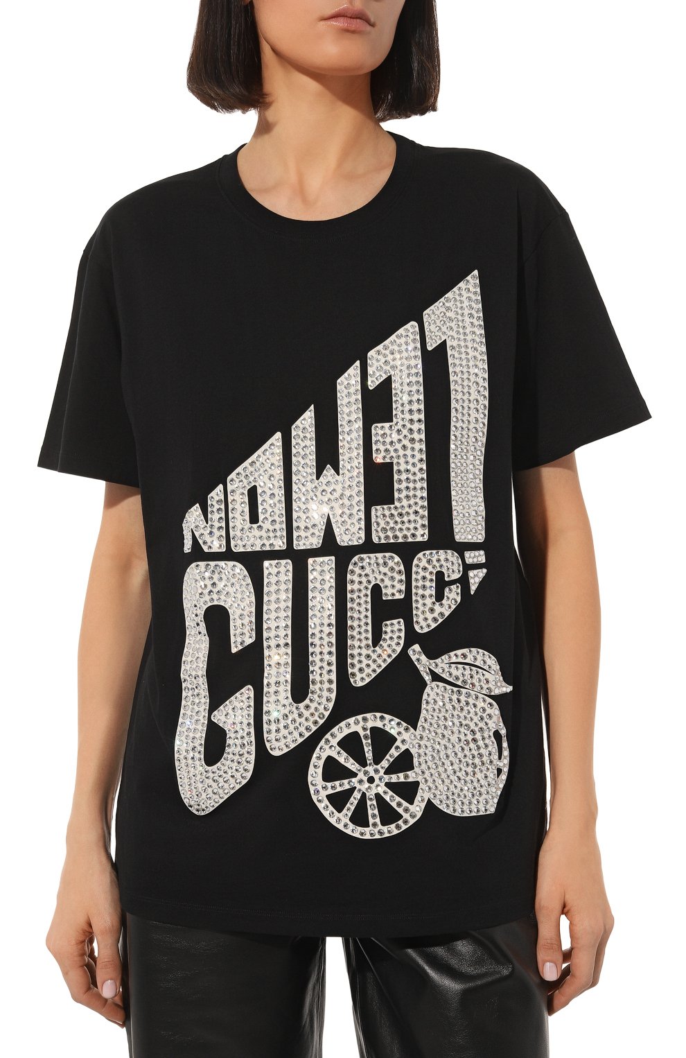 Хлопковая футболка GUCCI, арт. 615044 XJDZ4, фото 3