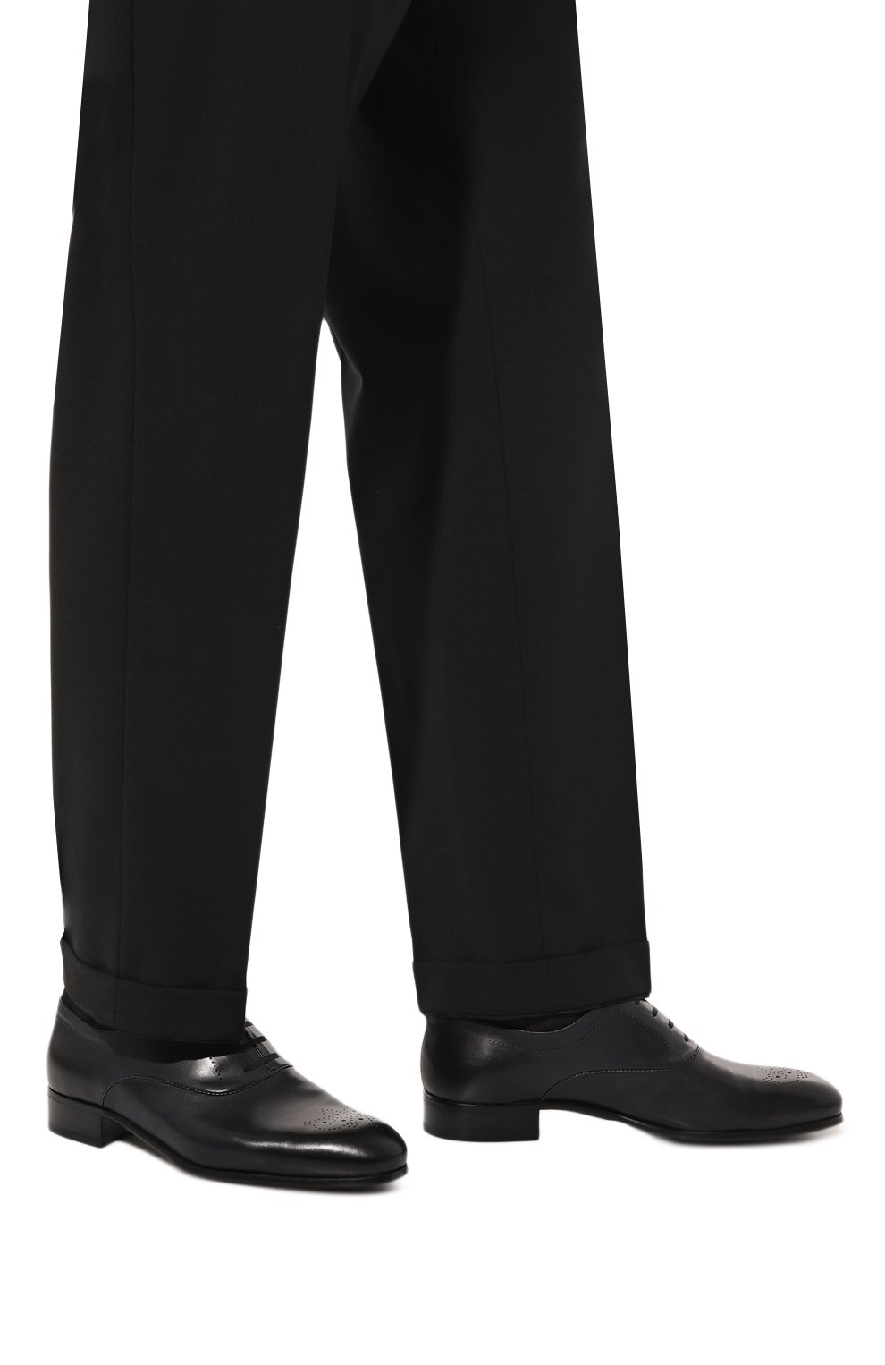 Кожаные оксфорды ARTIOLI, арт. 6S002/BIS/BUFFERED CALF, фото 3