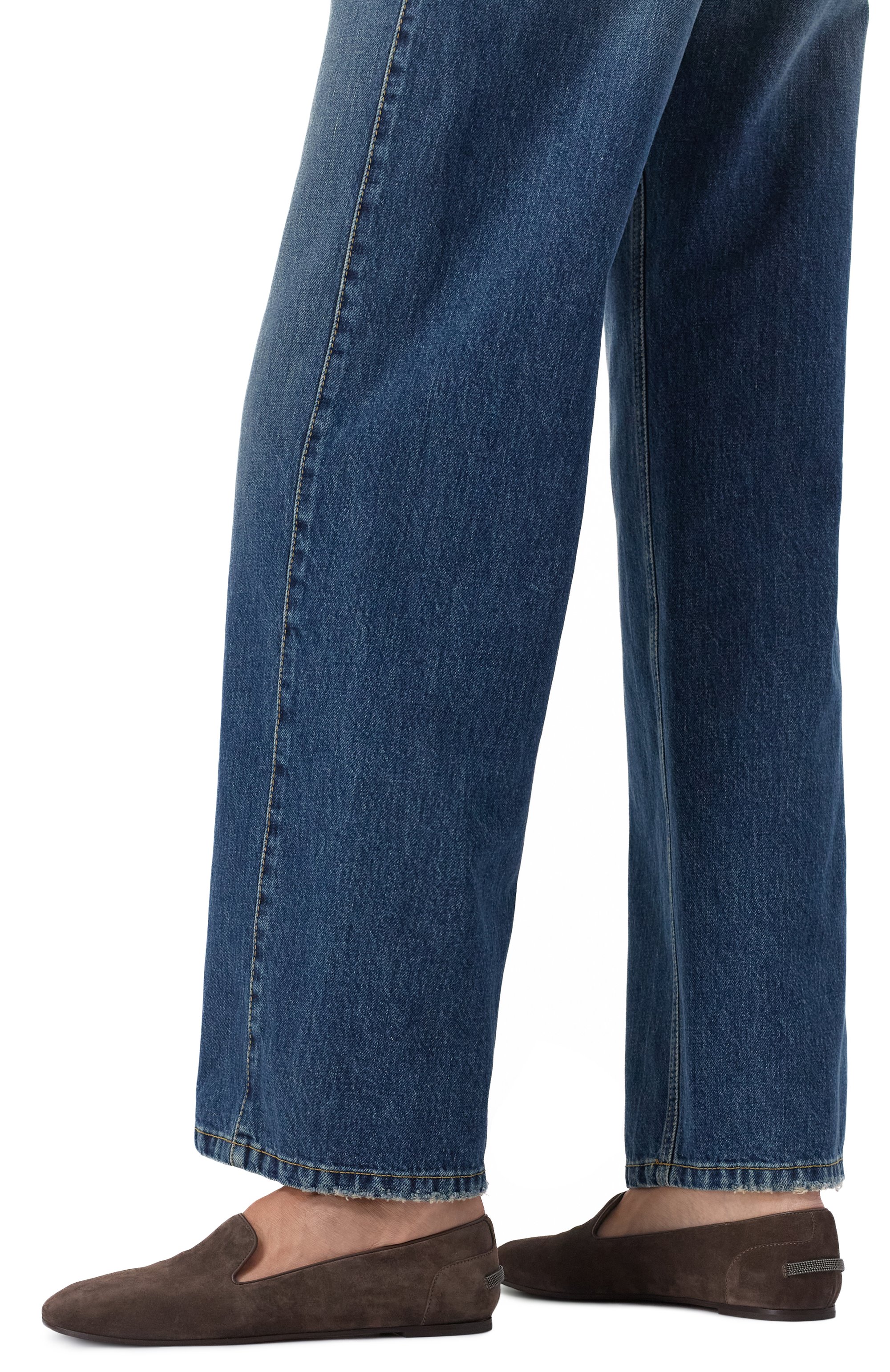 Замшевые лоферы BRUNELLO CUCINELLI, арт. MZSFC3081P, фото 3