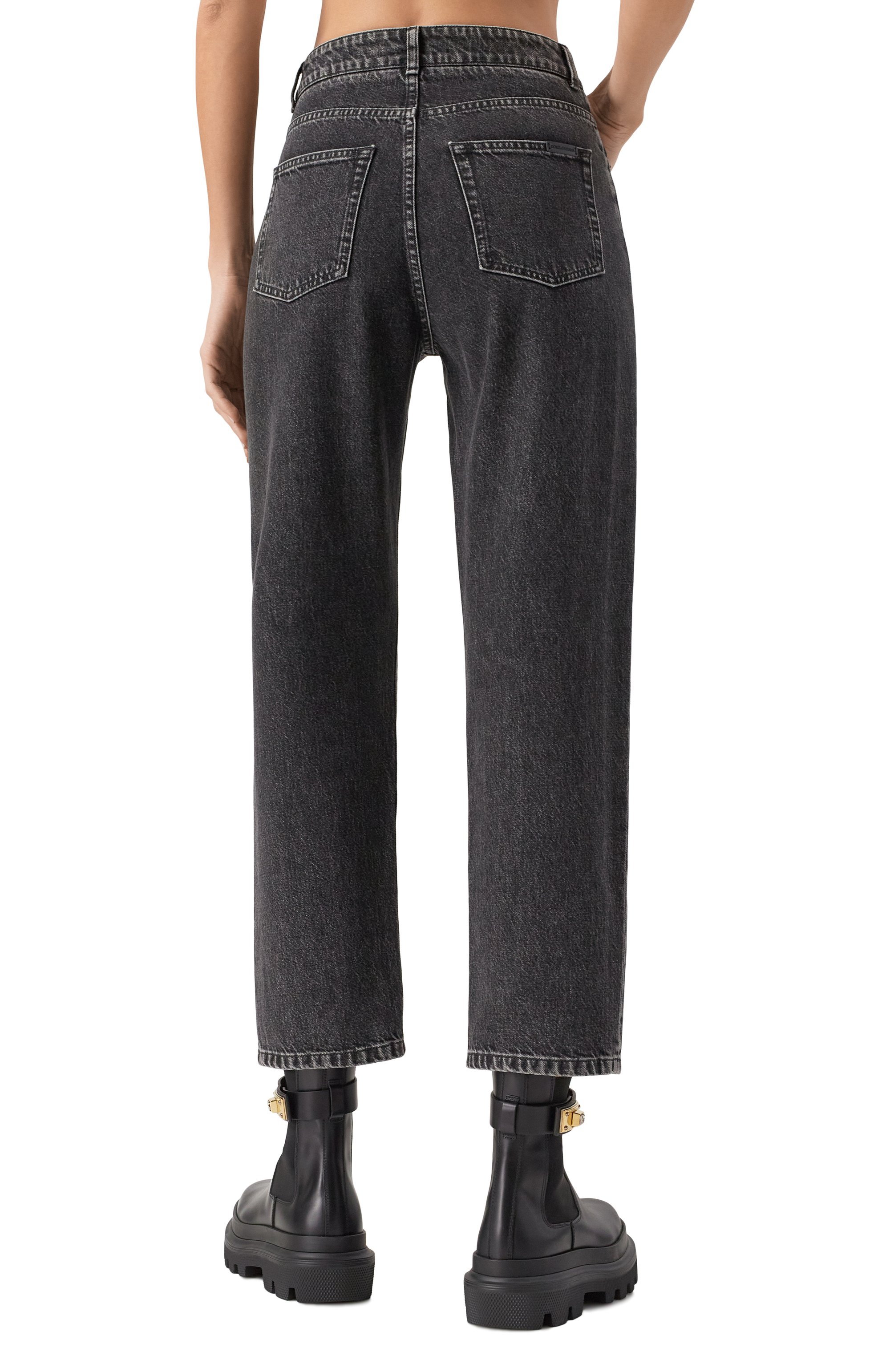 Джинсы DOLCE & GABBANA черного цвета по цене 79150 руб., арт. FTC7CD/G8LY8, фото 4 Джинсы DOLCE & GABBANA, арт. FTC7CD/G8LY8, фото 4