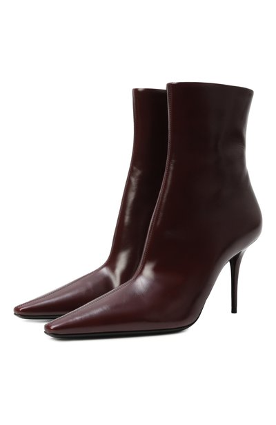 Женские кожаные ботильоны ashley 90 SAINT LAURENT, арт. 809284/AAEHF