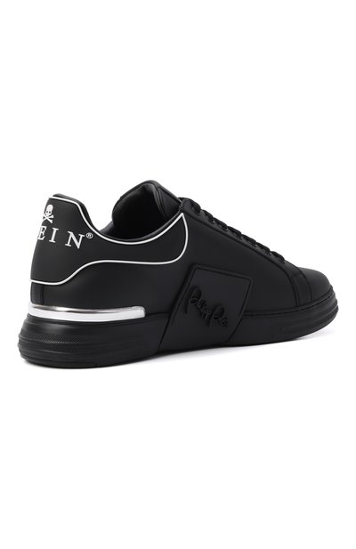 Кожаные кроссовки phantom kicks PHILIPP PLEIN, арт. SAFS USC0904 PLE005N, фото 4