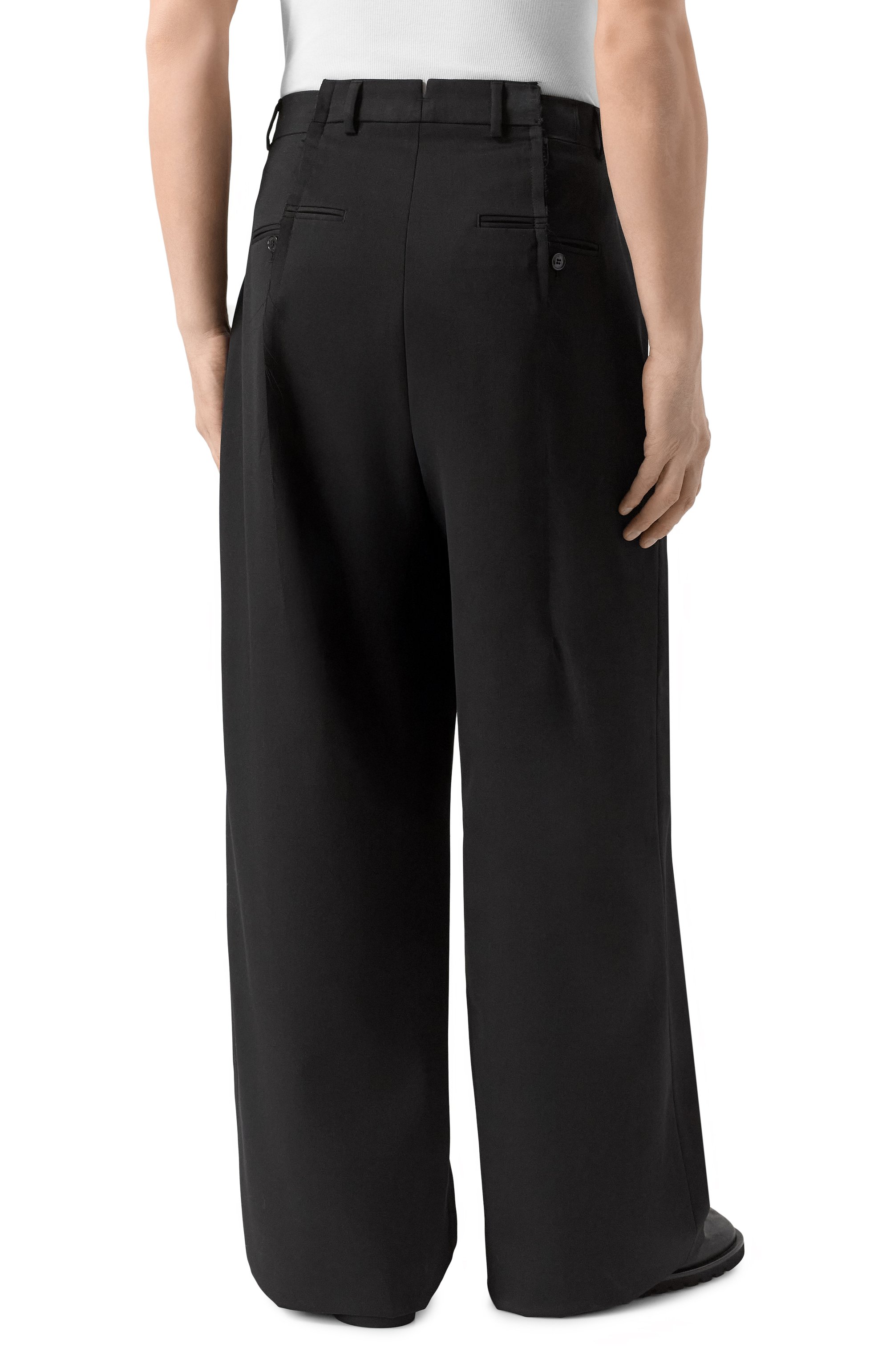 Шерстяные брюки VETEMENTS, арт. ME76TP020B/25025 W00L, фото 4