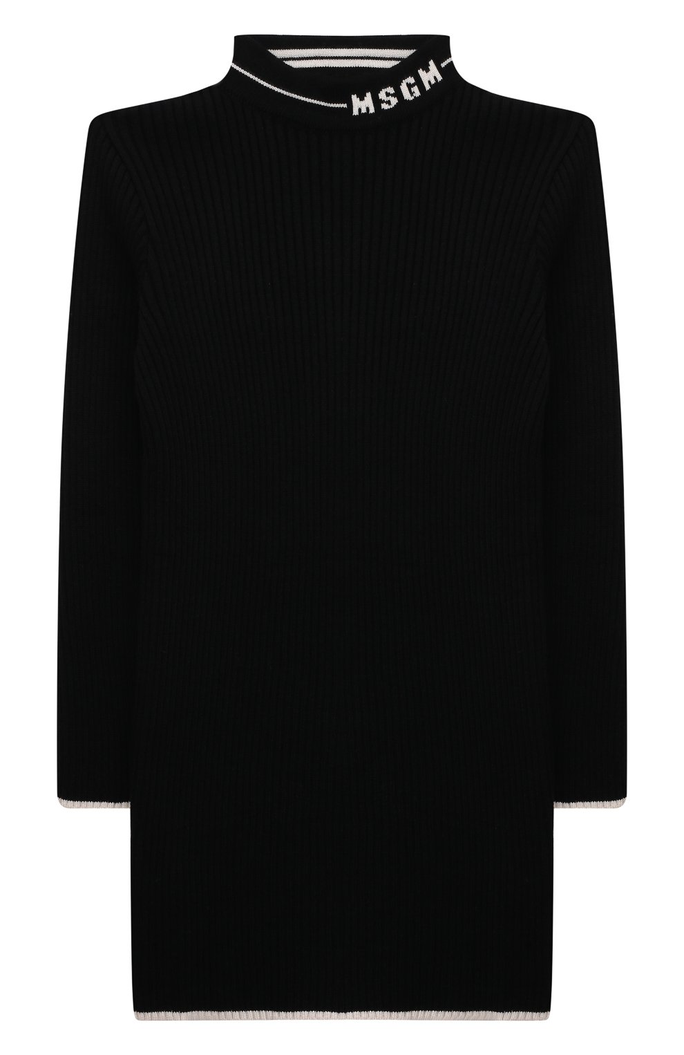 Платье MSGM KIDS черного цвета по цене 13750 руб., арт. MS029201, фото 1 Платье MSGM KIDS, арт. MS029201, фото 1