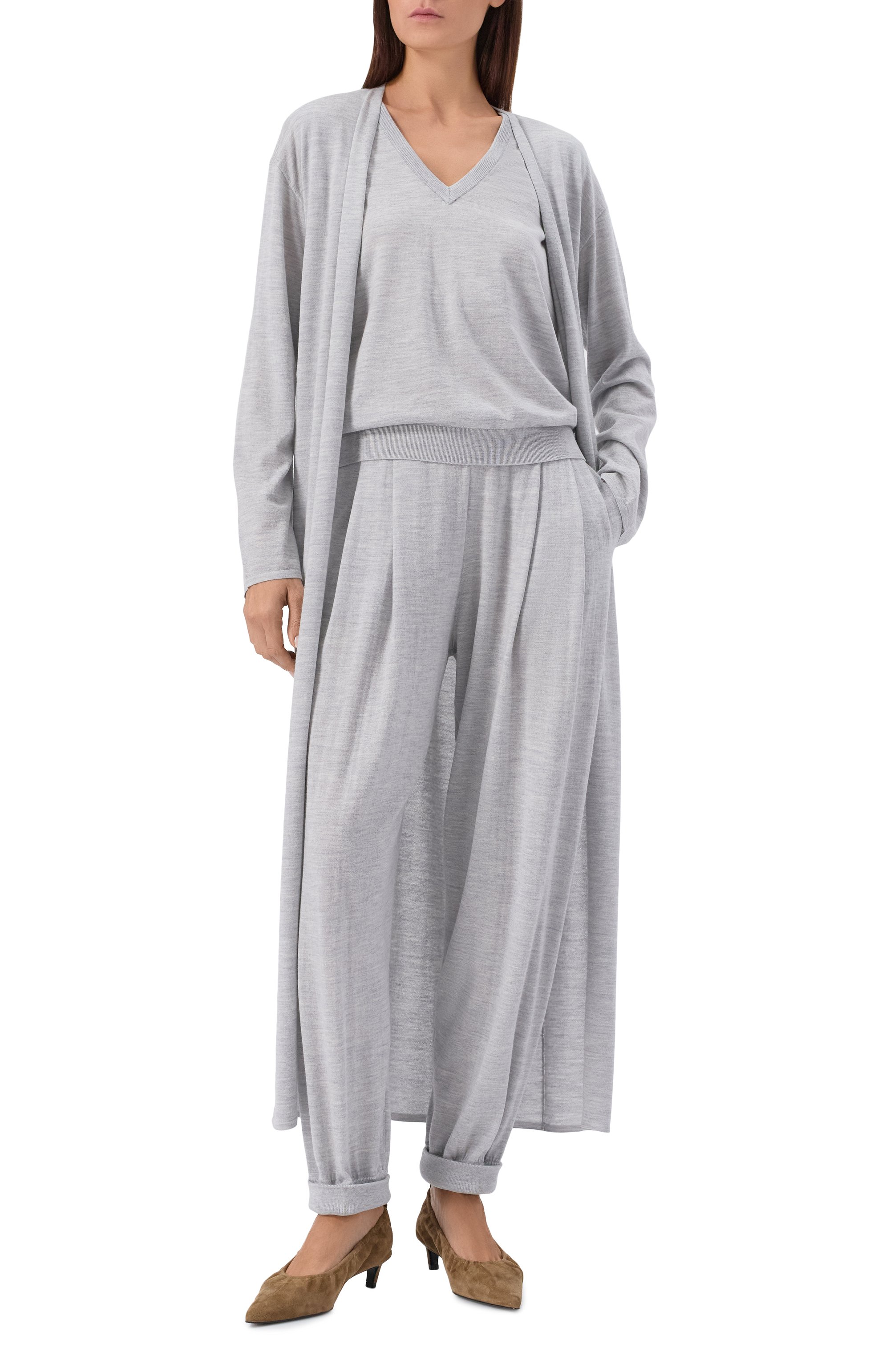 Жилет из шерсти и шелка 12 STOREEZ, арт. 134021, фото 2