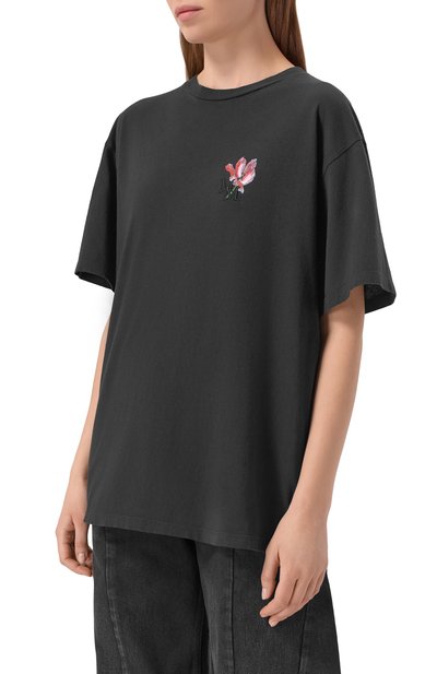Хлопковая футболка MAISON MARGIELA, арт. S29GC0314/S24575, фото 3