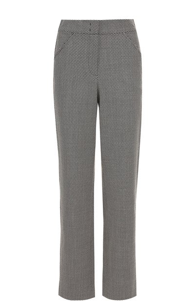 Женские шерстяные брюки прямого кроя с карманами GIORGIO ARMANI, арт. ZAP53T/ZA557