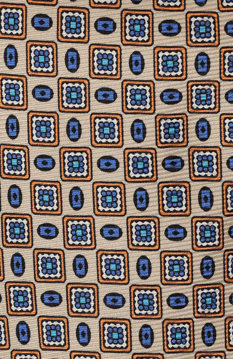 Шелковый галстук KITON бежевого цвета по цене 28050 руб., арт. UCRVKLC01I90, фото 4 Шелковый галстук KITON, арт. UCRVKLC01I90, фото 4