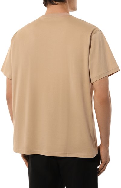 Хлопковая футболка BURBERRY, арт. 8072749, фото 4